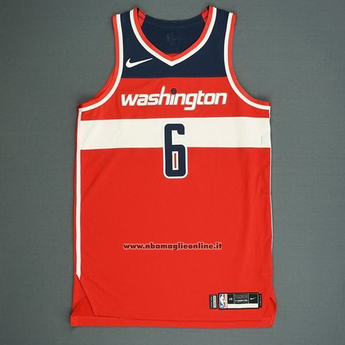 Maglia Washington Wizards Troy Brown JR. #6 Icon Autentico Rosso